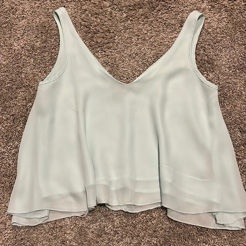 Flowy Mint Tank